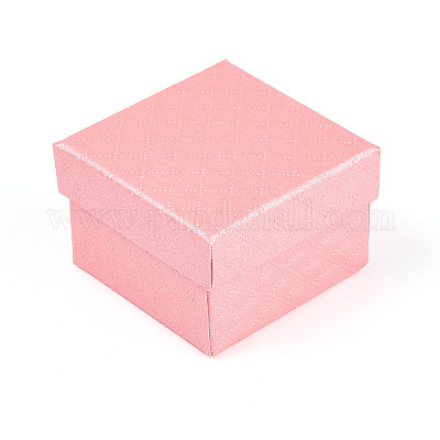 Square Cardboard Ring Boxes&nbsp;CBOX-S020-02-1