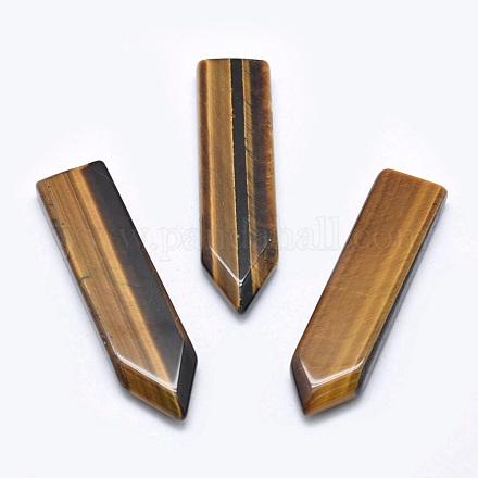 Natural Tiger Eye Cabochons&nbsp;G-P384-E06-1