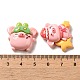Pig Theme Opaque Resin Decoden Cabochons&nbsp;RESI-E053-04-3