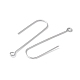 316 Surgical Stainless Steel Earring Hooks&nbsp;STAS-Z124-02A-P-2