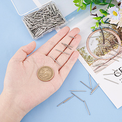 400Pcs 4 Style 304 Stainless Steel Tube Beads&nbsp;STAS-UN0049-35
