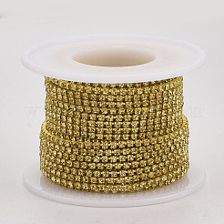 Electrophoresis Iron Rhinestone Strass Chains&nbsp;CHC-Q009-SS6.5-B09