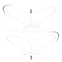 Egg Acrylic Mobile Phone Holders&nbsp;ODIS-WH0038-103