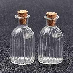 Glass Cork Bottles&nbsp;AJEW-O032-07