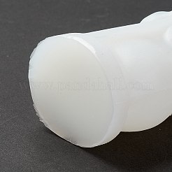 DIY Halloween Theme Skull-shaped Candle Making Silicone Statue Molds&nbsp;DIY-M033-01