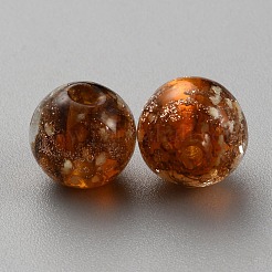 Luminous Handmade Gold Sand Lampwork Beads&nbsp;FIND-TAC0005-35C-02