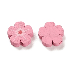 Spray Painted Natural Maple Wood Beads&nbsp;WOOD-M007-13