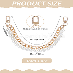 1Pc Double-strand Aluminum Chain Bag Handles&nbsp;FIND-LP0003-76LG