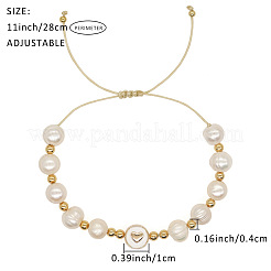 Adjustable Plastic Imitation Pearl Beaded Bracelets&nbsp;XT4203-2