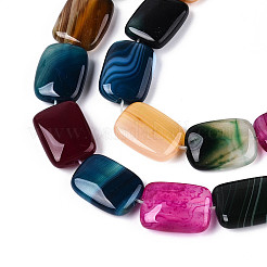 Natural Agate Beads Strands&nbsp;G-N356-03A-13