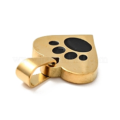 304 Stainless Steel Manual Polishing Enamel Pendants&nbsp;STAS-G261-20G