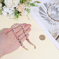 1Pc Natural Gemstone Mobile Straps&nbsp;HJEW-BM0001-57B