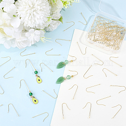 100Pcs 316 Surgical Stainless Steel Earring Hooks&nbsp;STAS-BBC0009-59A