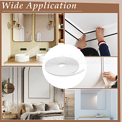 PVC Molding Trim&nbsp;FIND-WH0111-508A