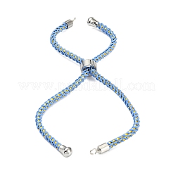 Adjustable Nylon Cord Slider Bracelet Making&nbsp;MAK-F026-A-P