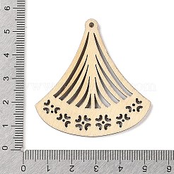 Hollow Wood Big Pendants&nbsp;WOCR-PW0003-83I