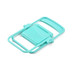 Cute Mini Plastic Foldable Chair&nbsp;DJEW-WH0015-76