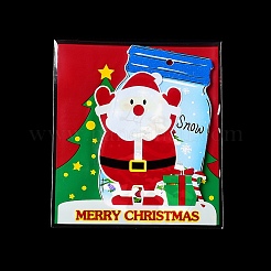 Christmas Theme Plastic Bakeware Bag&nbsp;OPP-Q004-03B