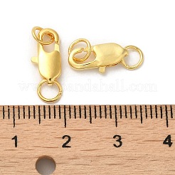 Brass Lobster Claw Clasps&nbsp;KK-P249-05B-G