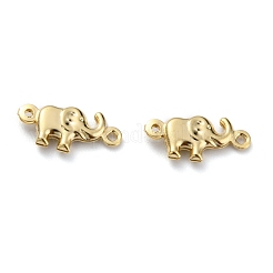 Brass Links Connectors&nbsp;KK-O131-02-G