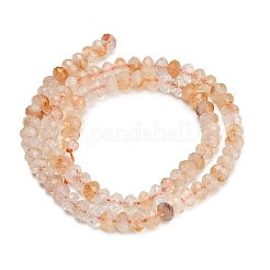 Heated Natural Citrine Beads Strands&nbsp;GG-CBA41EF-B01-6x4mm