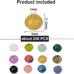 Dyed Natural Malaysia Jade Rondelle Beads&nbsp;G-NB0001-77