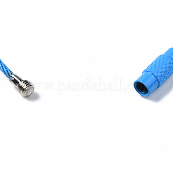 Spray Painted 201 Stainless Steel Wire Cable Keychains&nbsp;X-BJEW-T019-01