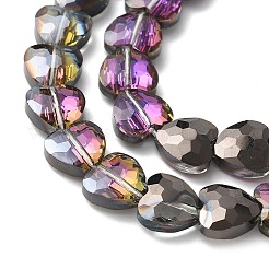 Electroplate Glass Beads Strands&nbsp;EGLA-L045-D-HP01