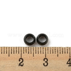 201 Stainless Steel Textured Beads&nbsp;STAS-P108-05B-02