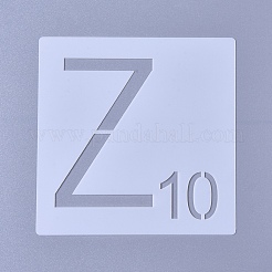 Plastic Reusable Drawing Stencil for Kids Teen Boys Girls&nbsp;X-DIY-WH0156-78A