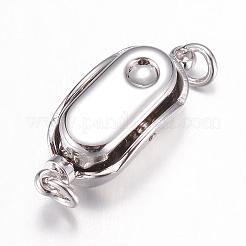 304 Stainless Steel Box Clasps&nbsp;STAS-G071-49