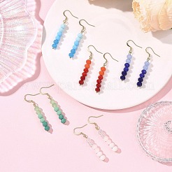 Glass Dangle Earrings&nbsp;EJEW-JE06691