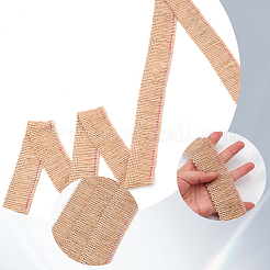 12.5M Burlap Ribbon&nbsp;AJEW-GF0014-55B