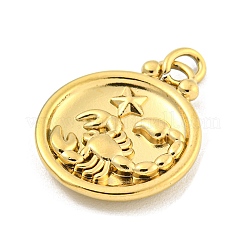 304 Stainless Steel Pendants Rhinestone Settings&nbsp;STAS-O009-01H-G