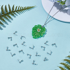 300Pcs 304 Stainless Steel Ice Pick Pinch Bails&nbsp;STAS-ME0001-83
