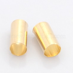 Column Brass Beads&nbsp;X-KK-G250-G