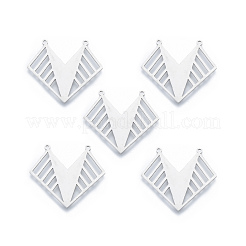 Non-Tarnish 201 Stainless Steel Pendants&nbsp;STAS-N090-LA923-1