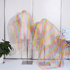 Polyester Mesh Fabric&nbsp;DIY-WH0698-012D
