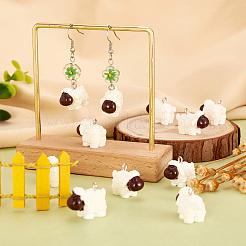 Opaque Resin Pendants&nbsp;X1-RESI-S356-070