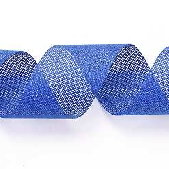Polyester Imitation Linen Wrapping Ribbon&nbsp;LS-OCOR-G007-01D