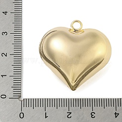 Heart Brass Pendants&nbsp;KK-N254-98G-01