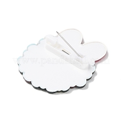 Christmas Theme Acrylic Badges&nbsp;JEWB-B010-06