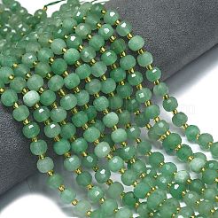 Natural Green Aventurine Beads Strands&nbsp;G-K389-E33-01