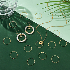 200Pcs Brass Linking Rings&nbsp;UNKW-UN0002-99A