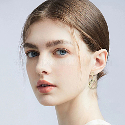 20Pcs 5 Styles Brass Clip-on Earring Findings&nbsp;KK-BBC0022-21