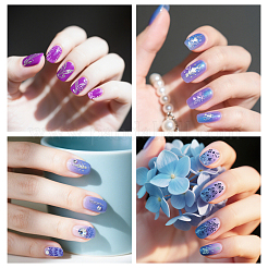 3Pcs Plastic Nail Art Image Templates&nbsp;AJEW-PH0006-64