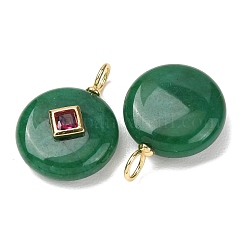 Dyed Natural Malaysia Jade Pendants&nbsp;G-H328-08G-C19