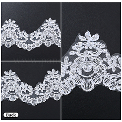3 Yards Polyester Lace Ribbons&nbsp;SRIB-GF0001-59