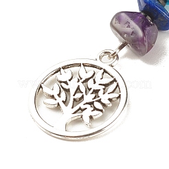 Natural & Synthetic Gemstone Beaded Keychains&nbsp;KEYC-JKC00305
