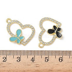 Alloy Enamel and Rhinestone Pendants&nbsp;FIND-C074-03KCG
